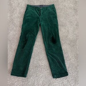 Green Nautica Corduroy Pants